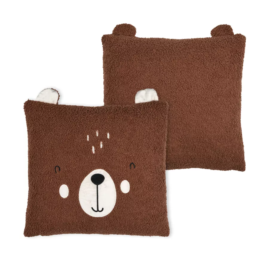 Coussin enfant carré (40 x 40 cm) Gabin Caramel