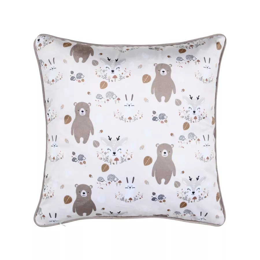 Coussin enfant carré (40 x 40 cm) Gabin Taupe