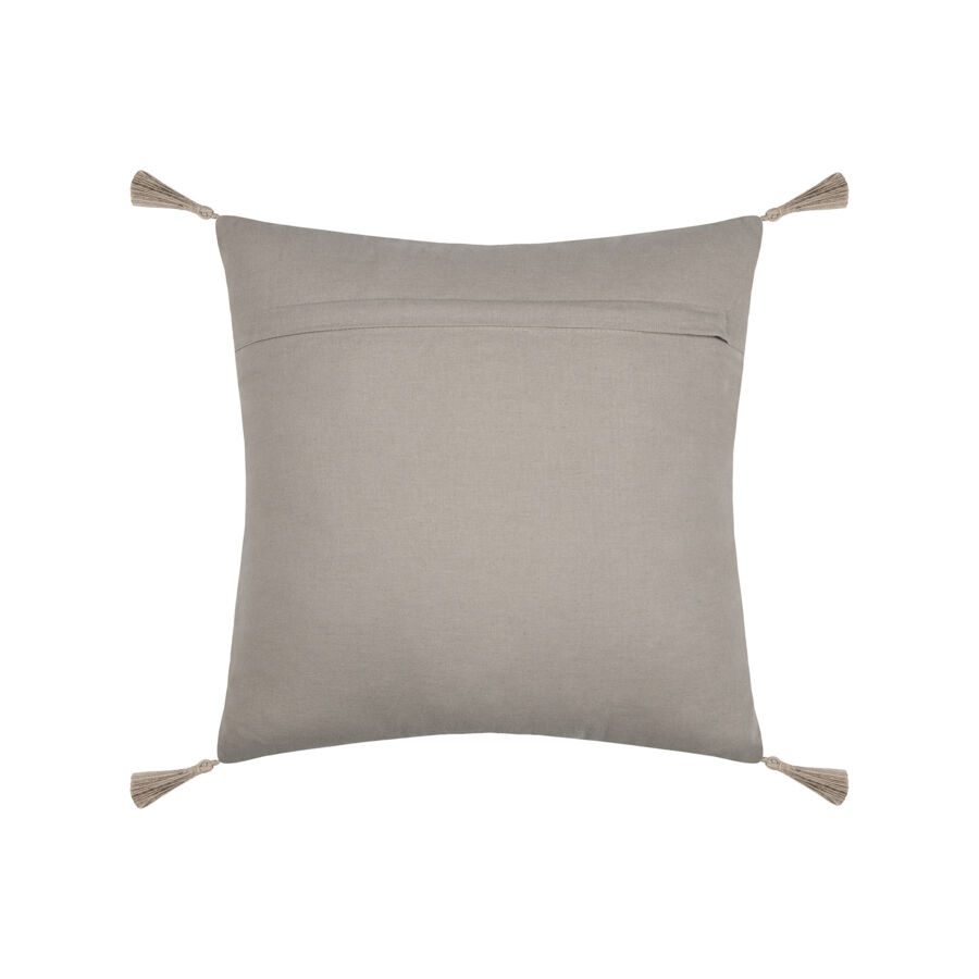 Coussin carré coton (40 x 40 cm) Hemera Ecru