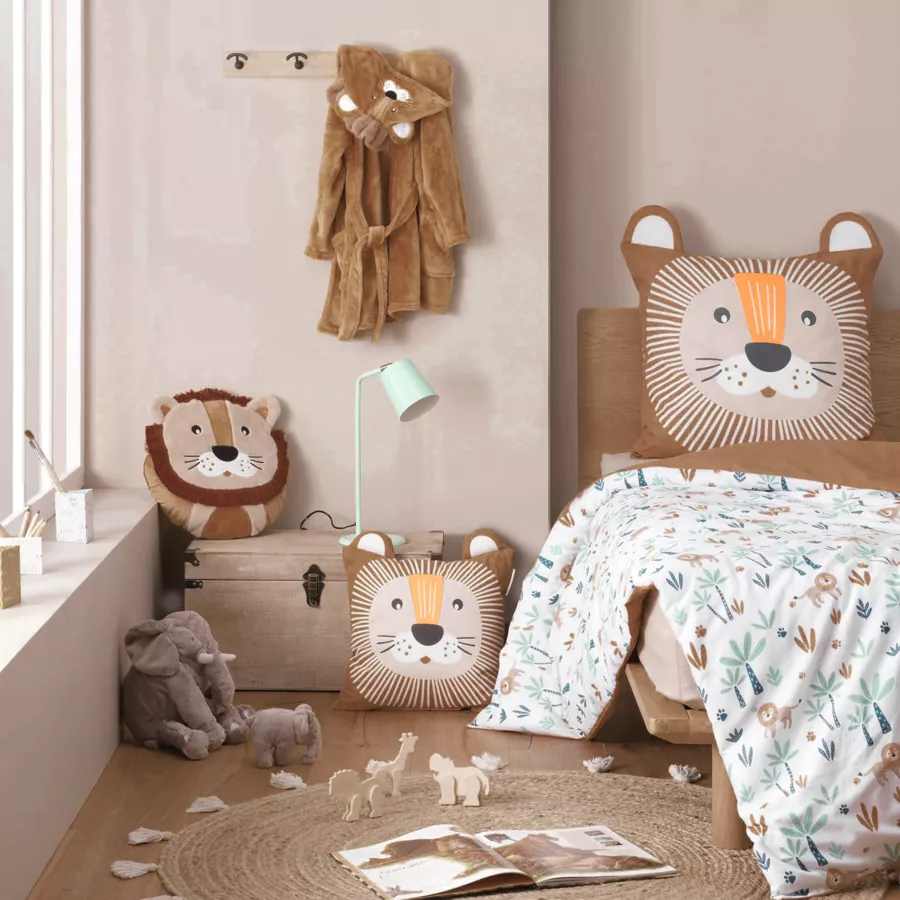 COUSSIN COMPRESSE 40 x 40 CM COTON IMPRIME LOUMBA DES. PLACE