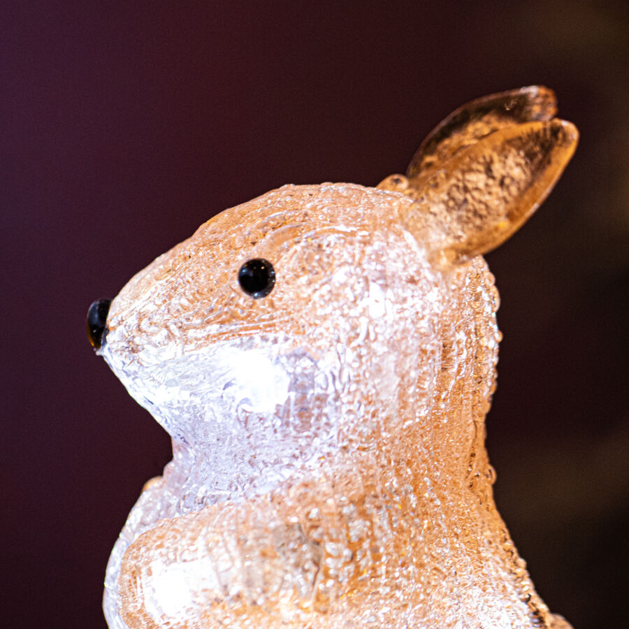 Beleuchtetes Rentier 180 LED (H95 cm) Lapin et renard Kaltweiß