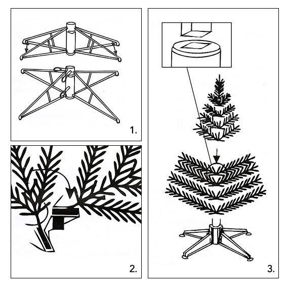 Künstlicher Weihnachtsbaum H300 cm Edmonton Grün