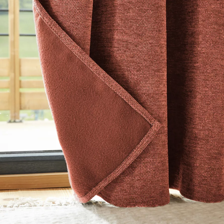 Isolerend verduisteringsgordijn Total Blackout (140 x 180 cm) Magnus Terracotta