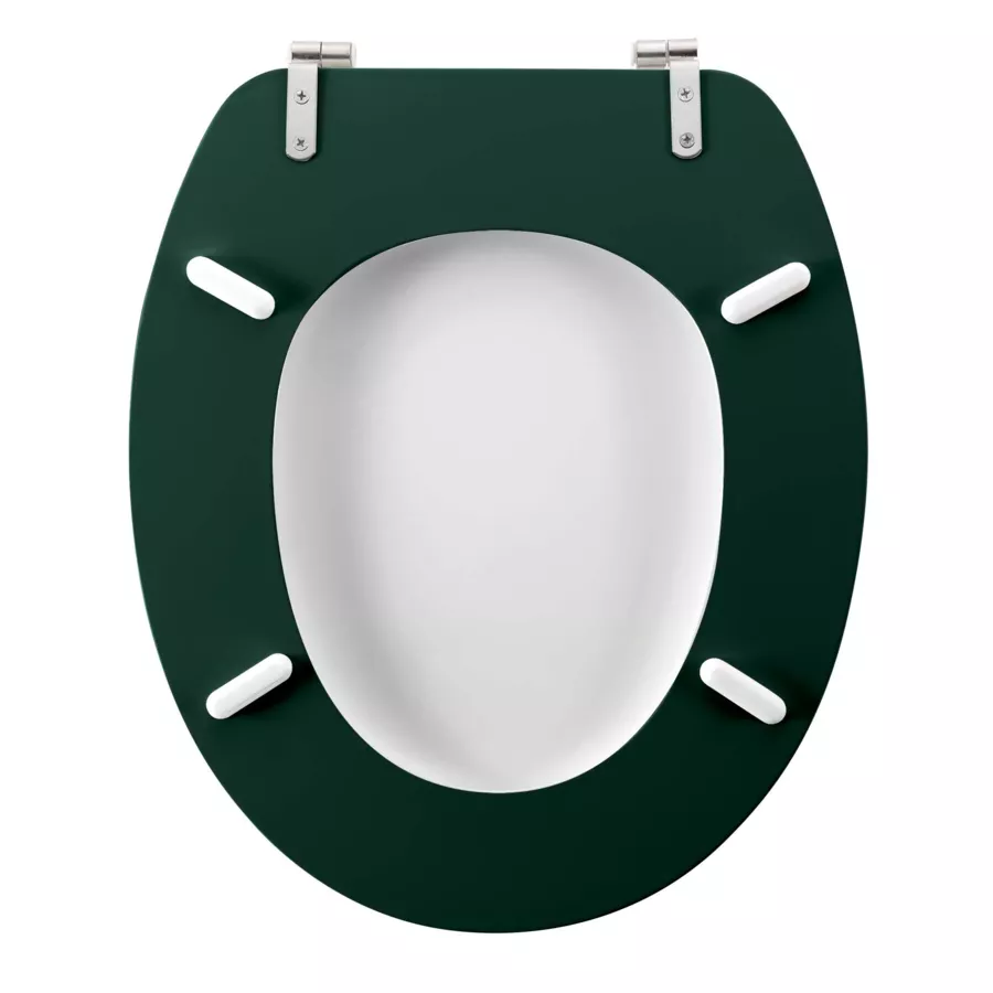 Toiletbril hout (37 x 46 cm) Vagabonde Groen