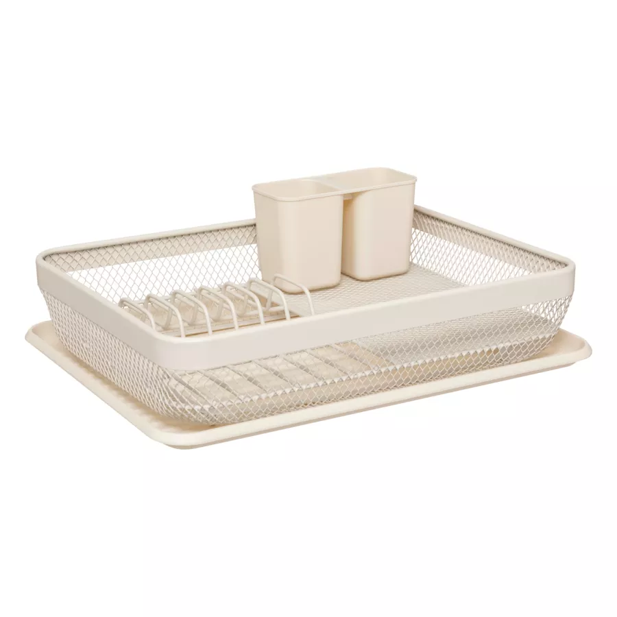 Egouttoir vaisselle en métal (43 x H13 cm) Mayaj Beige