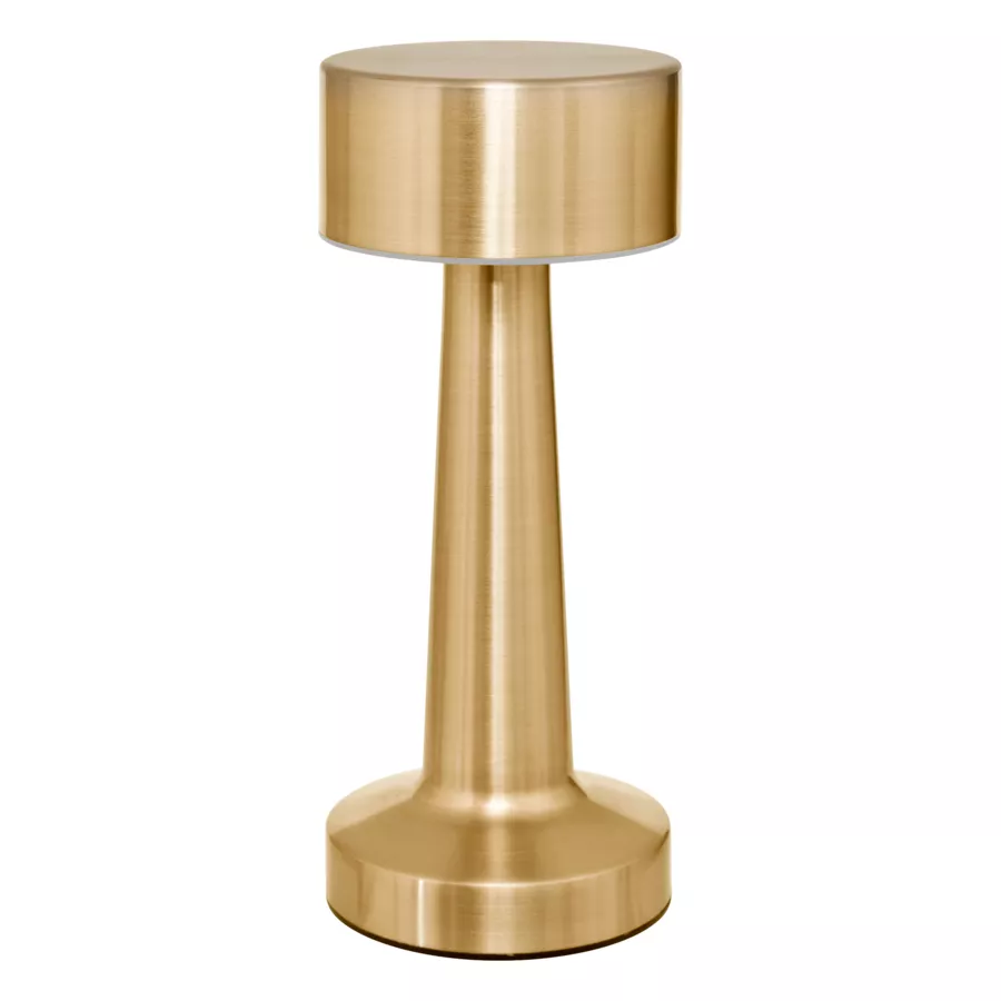 Lampe à poser extérieur métal (H21,5 cm) Halto Or