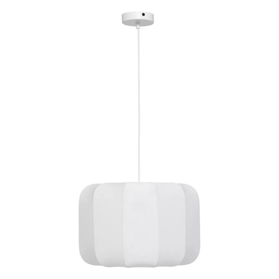 Hanglamp katoen (37 x 24 cm) Toby Wit