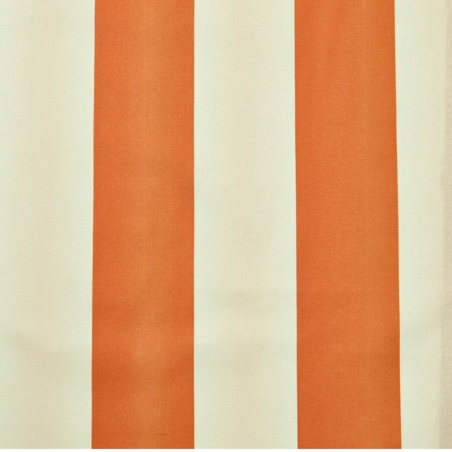 Rechthoekig gecoat katoenen tafelkleed (150 x 250 cm) Clementine Oranje