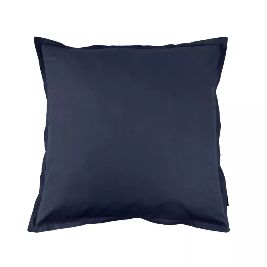Kussensloop vierkant percal katoen (65 x 65 cm) Cali Donkerblauw