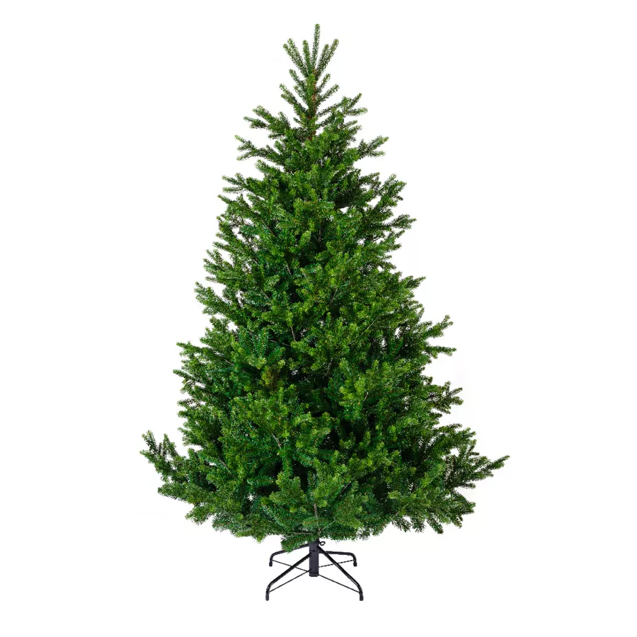 Sapin artificiel de Noël H210 cm Abies Nordmann Vert sapin