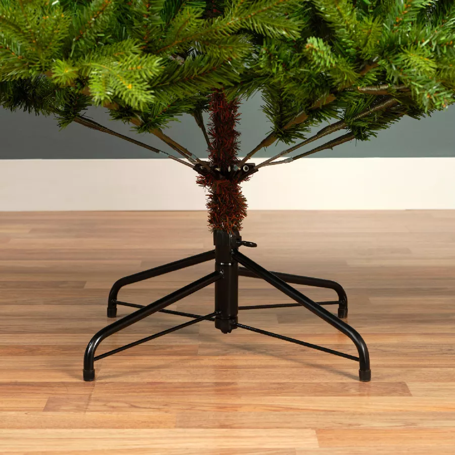 Sapin de Noël artificiel lumineux 430 LED H210cm Allix Vert sapin