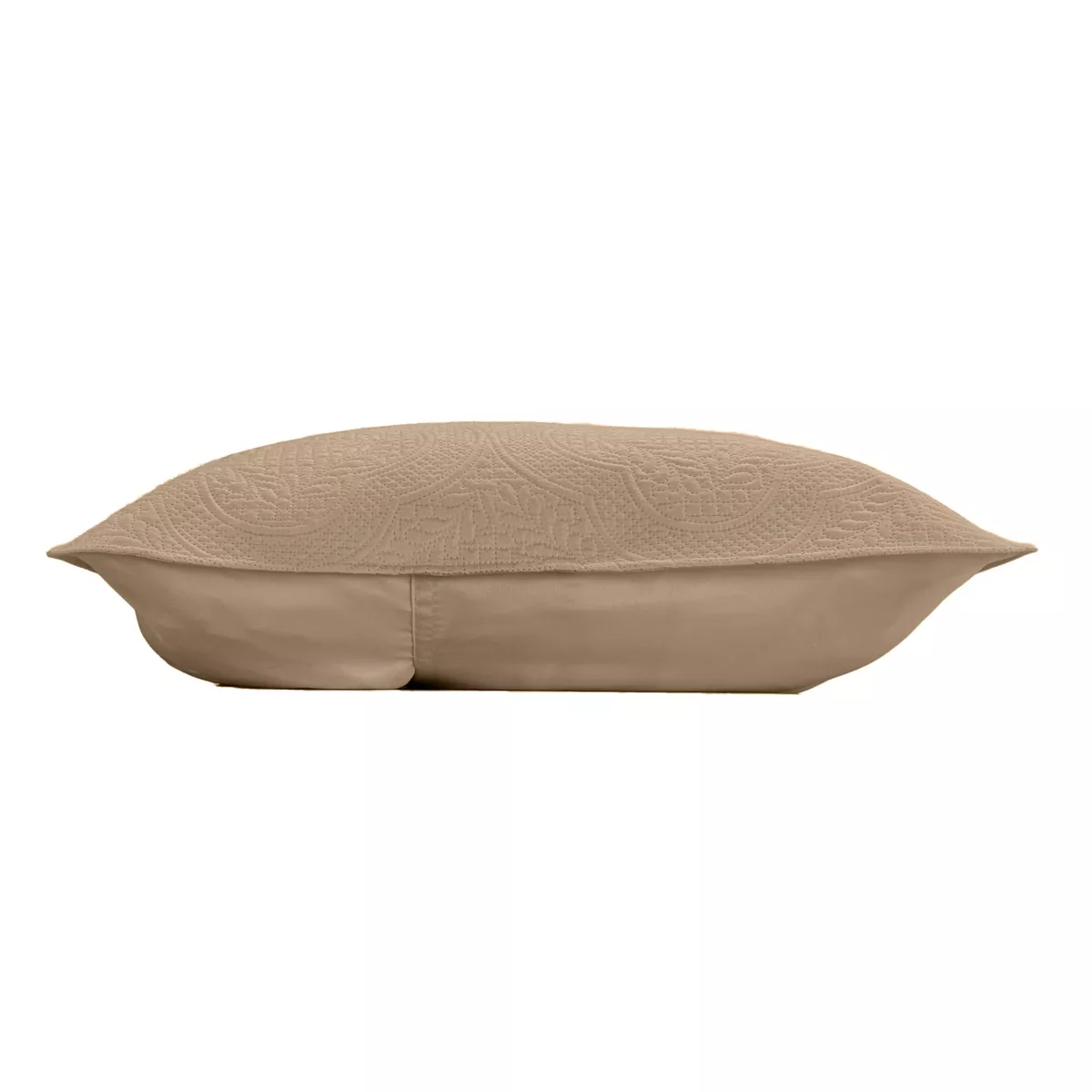 Colcha acolchada y dos fundas de almohada (240 x 260 cm) Romane Beige