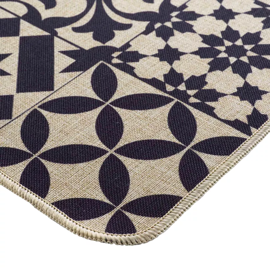 Tapis Rectangle (140 x 200 cm) Tallulah, Viscose TissŽe