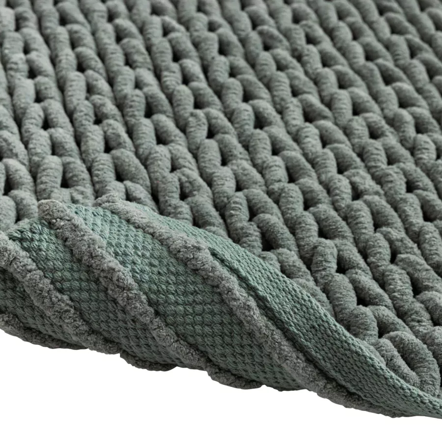 Tapis de Bain (50 x 80 cm) Ariel Cdre, Coton/Polyester Chenille