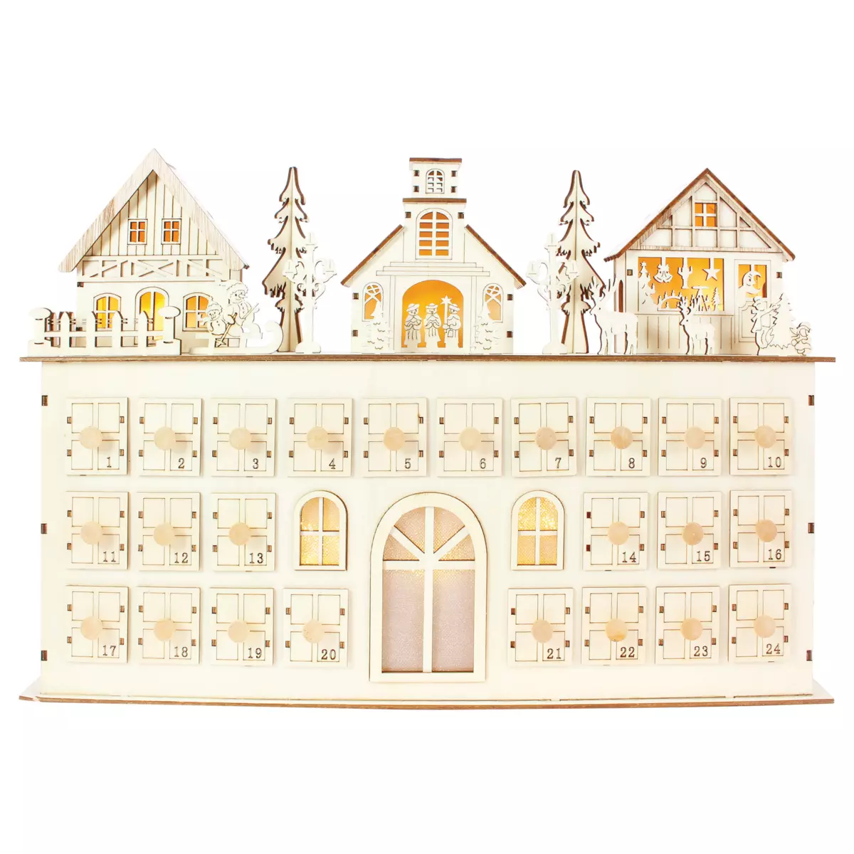 Calendrier de l'Avent lumineux Maison  127