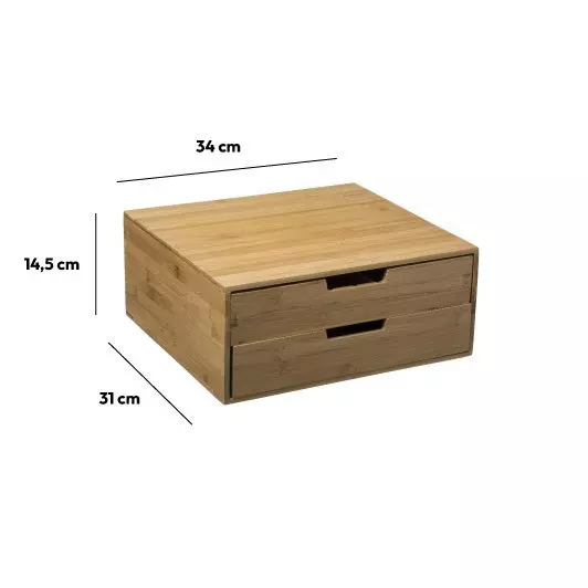 Portacápsulas con cajones para el portacápsulas Siao Brown 5