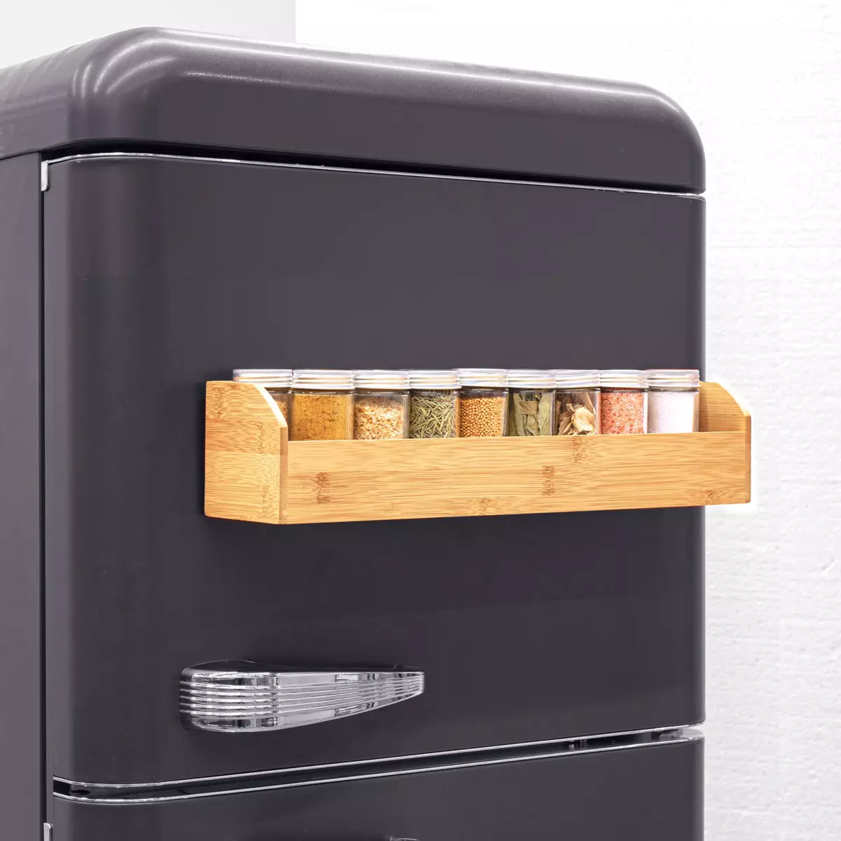 Etagère à épices aimantée Siao Marron 1