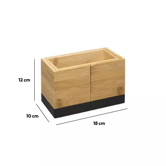 Pot range couverts extensible Modern Noir 5