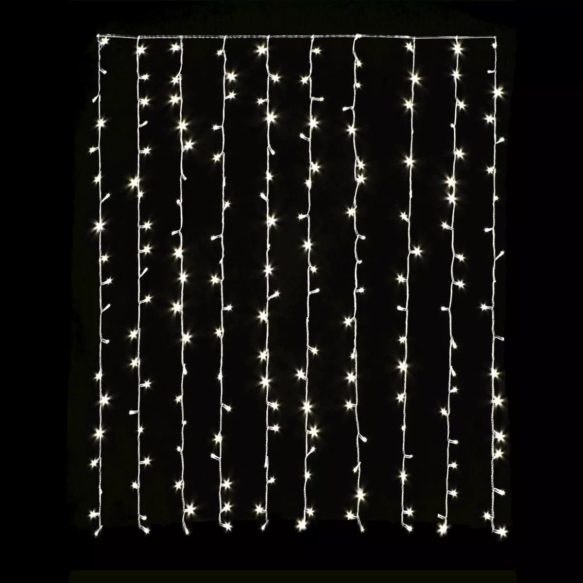 Cortina de luces A1,50 m Super chaser Blanco cálido 240 LED 2