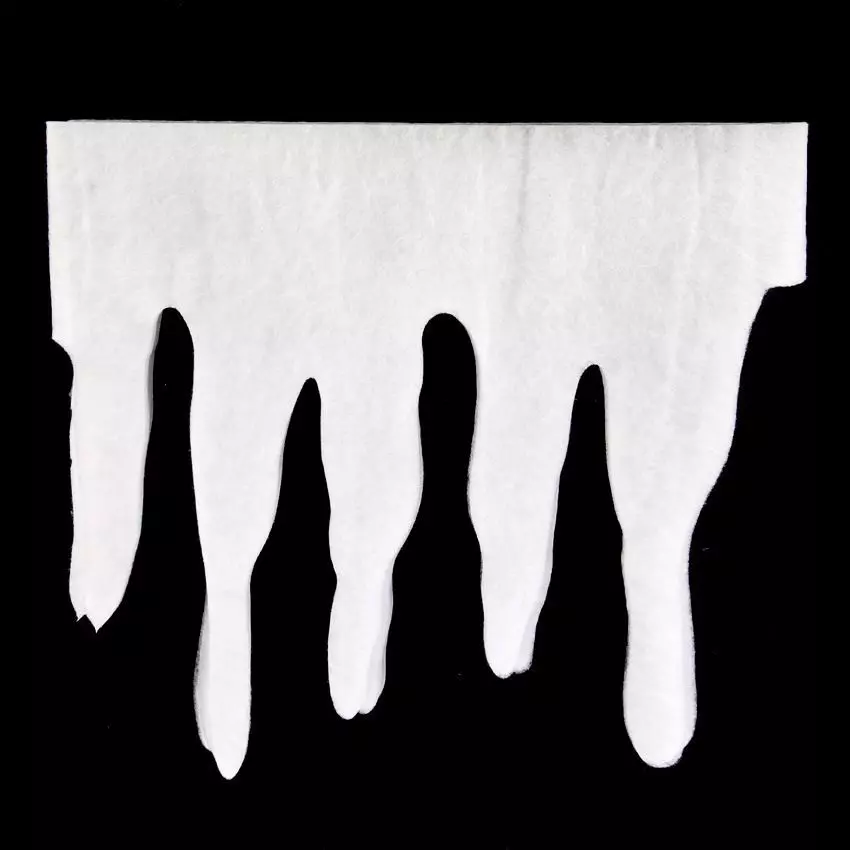 Décor de Noël pour fenêtre Guirlande glaçons 1