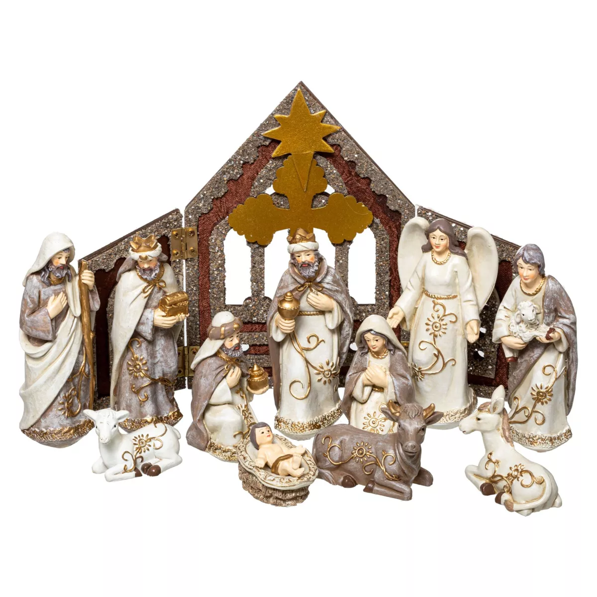 Presepe completo Sainte-Nathalie 1