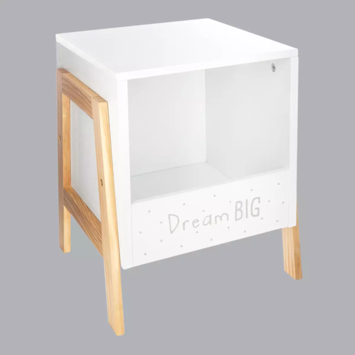 Rangement enfant casier Ecriture Blanc 2