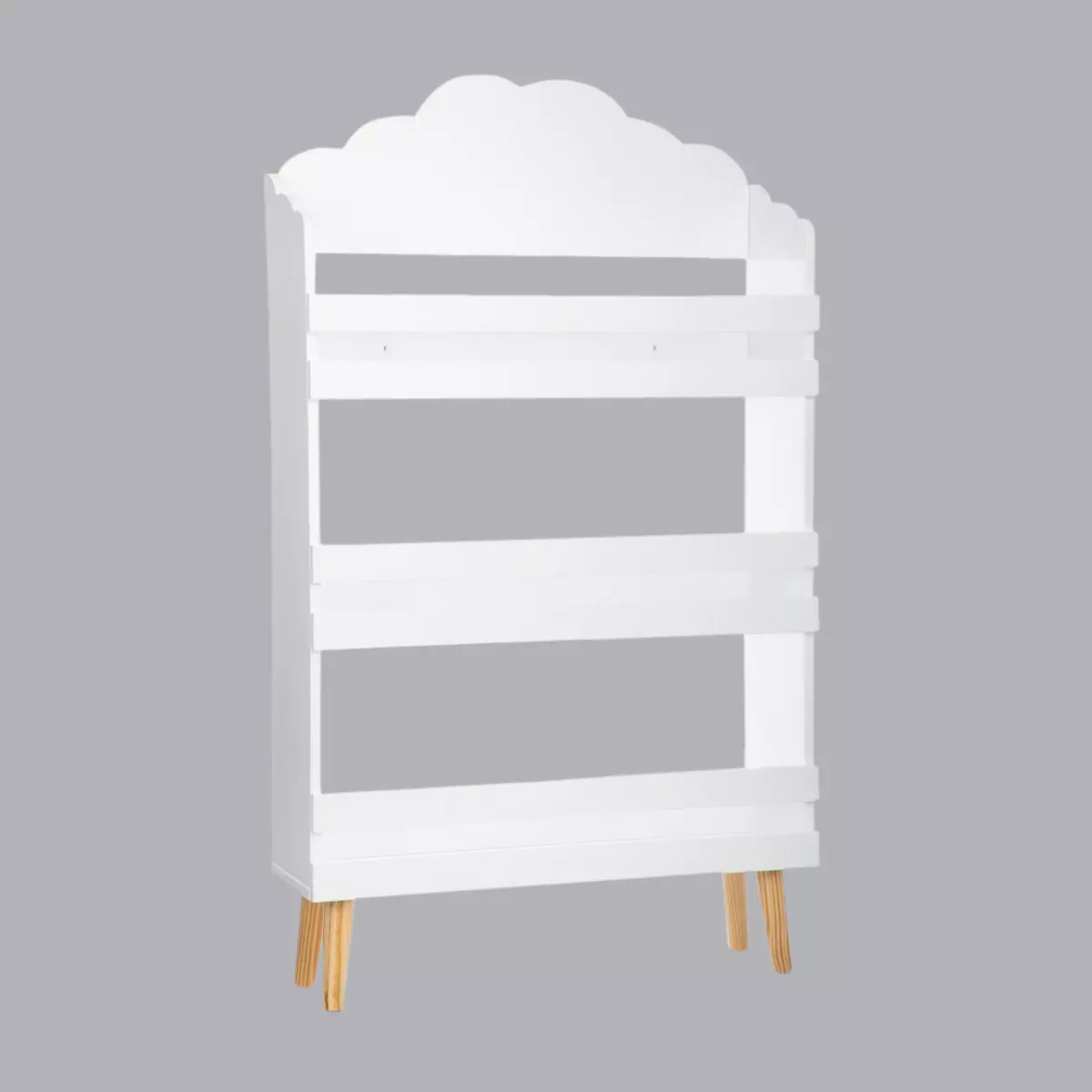 Bibliothèque enfant Nuage Blanche 3