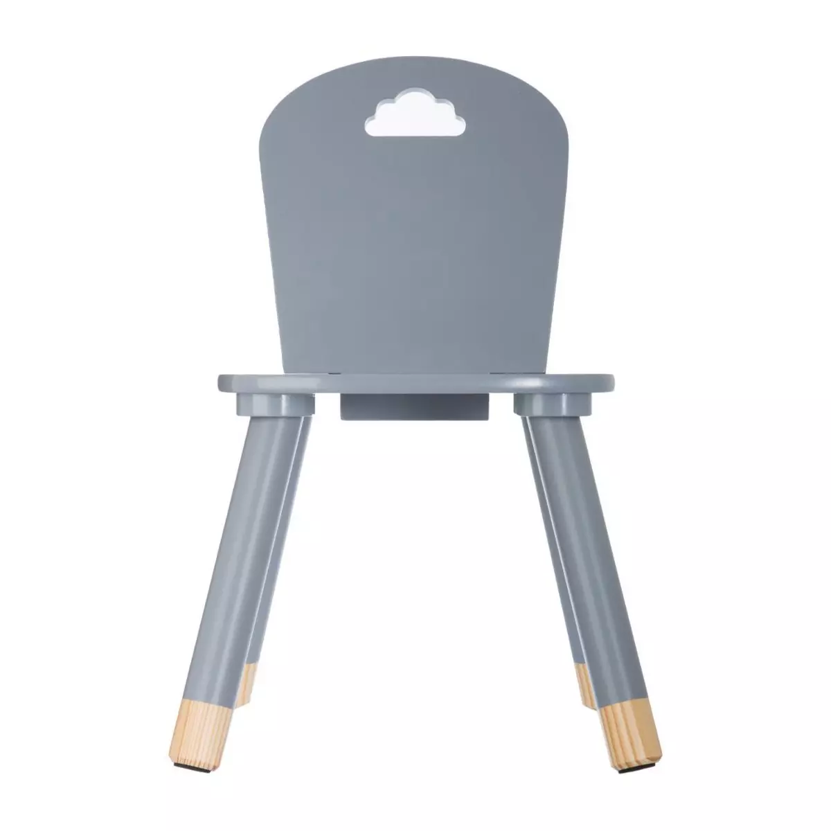 Stoel "Douceur" Grijs 3