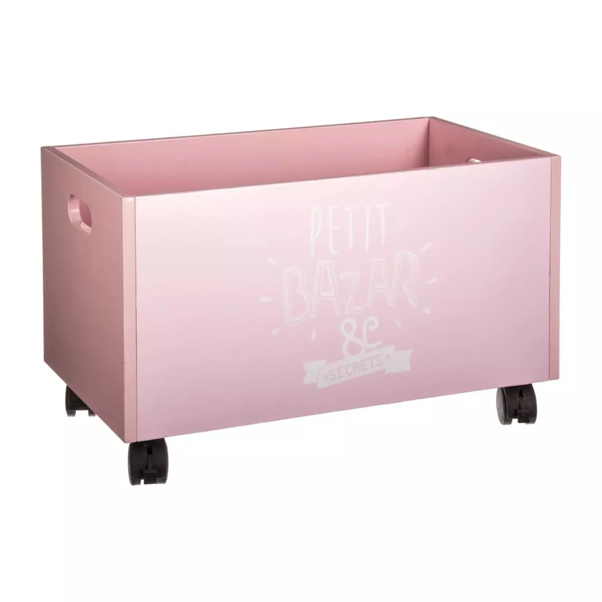 Coffre à jouets enfant Oxo Rose 2