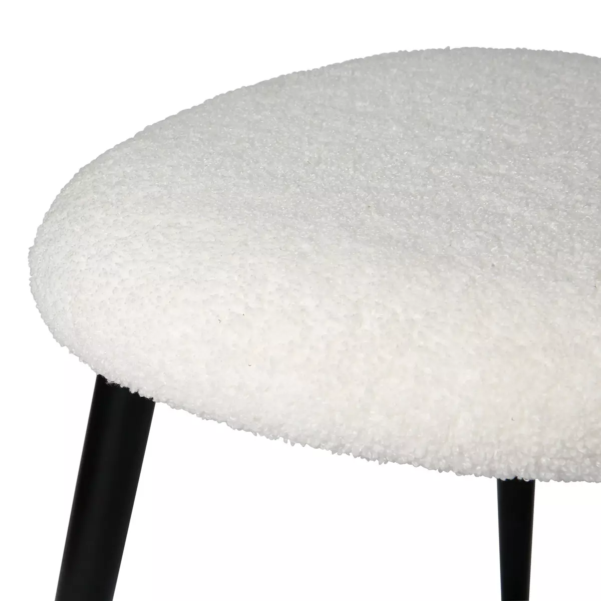 Kinderhocker Bouclette Weiß 2