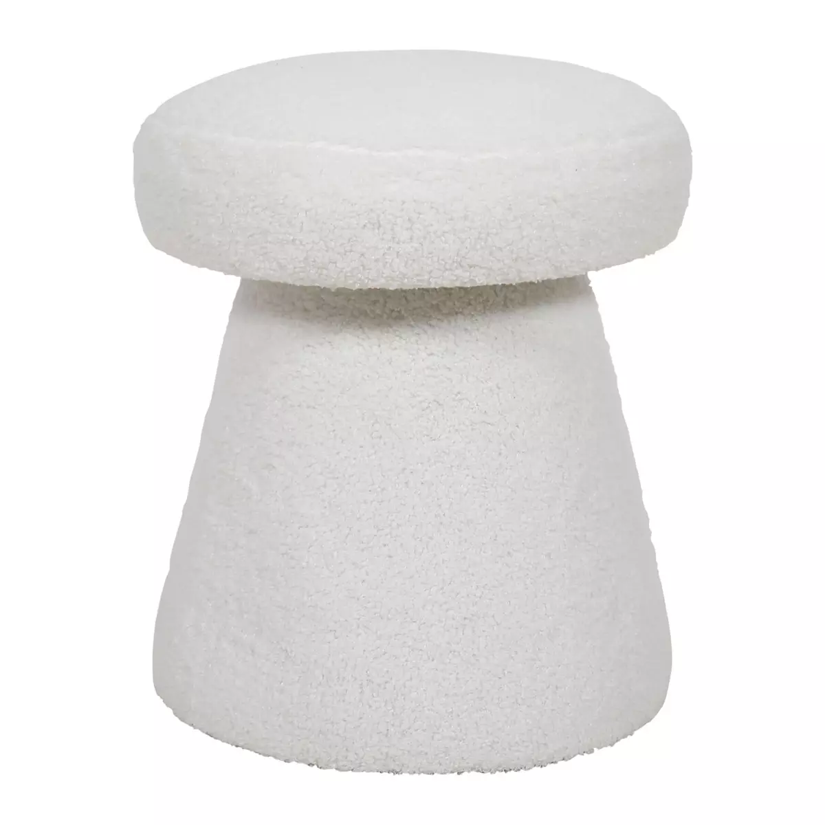 Kinderhocker Flora Weiß 1