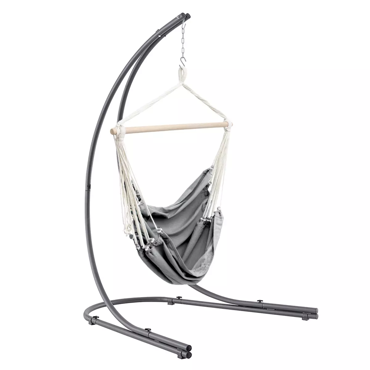 Fauteuil suspendu Cuenca - Gris Perle 3