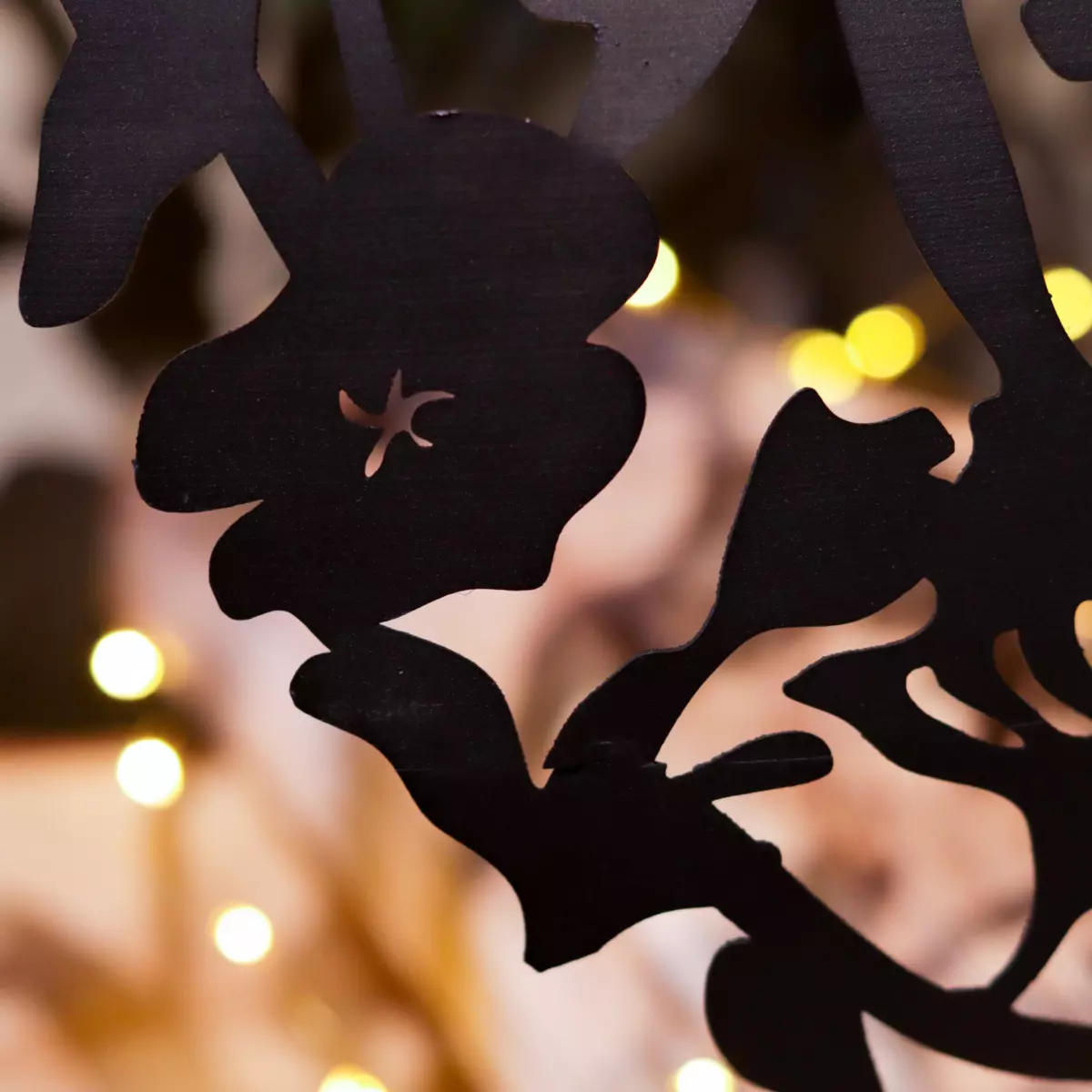 Chimenea brasero calado Negro 3