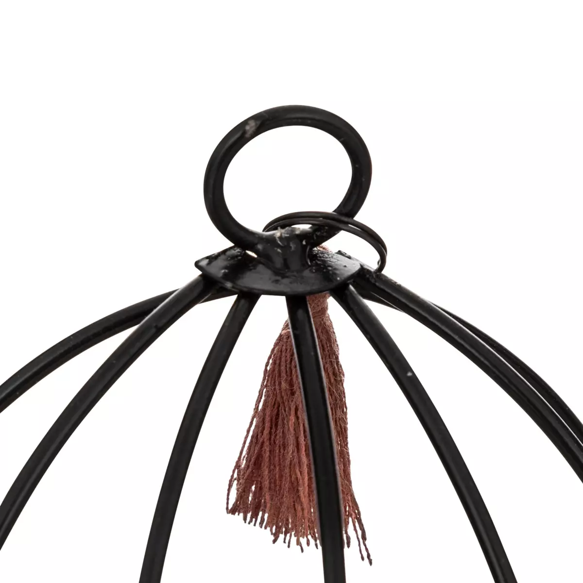 Dekorativ kalender i træ og metal til bordplacering