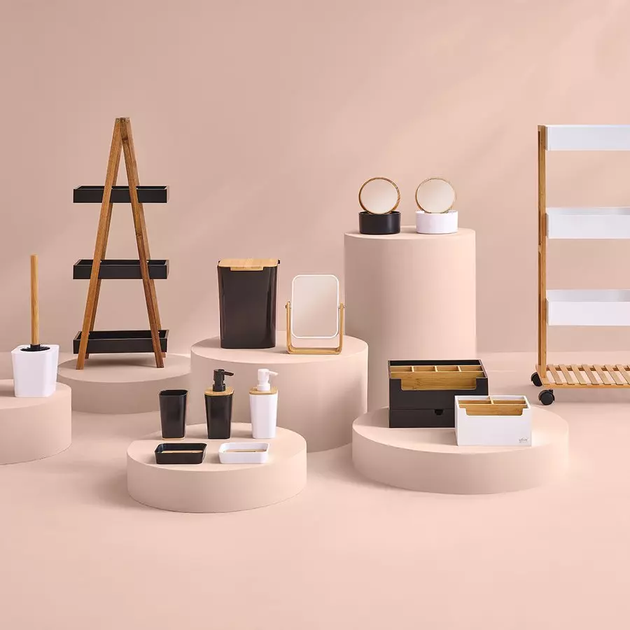 Specchio da tavolo Natureo Nero 2