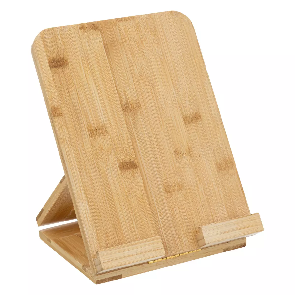 Halter für Tablet Holz Beige