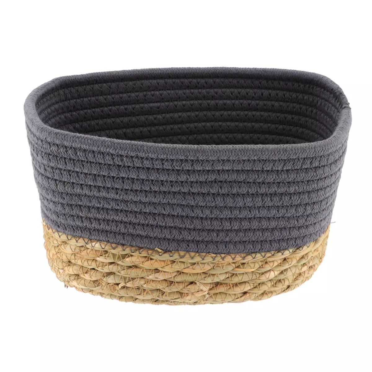 Set van 3 opbergmanden (H13 cm) Tijdloos Grijs