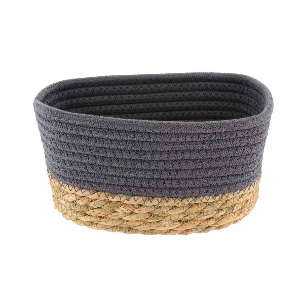 Set van 3 opbergmanden (H13 cm) Tijdloos Grijs