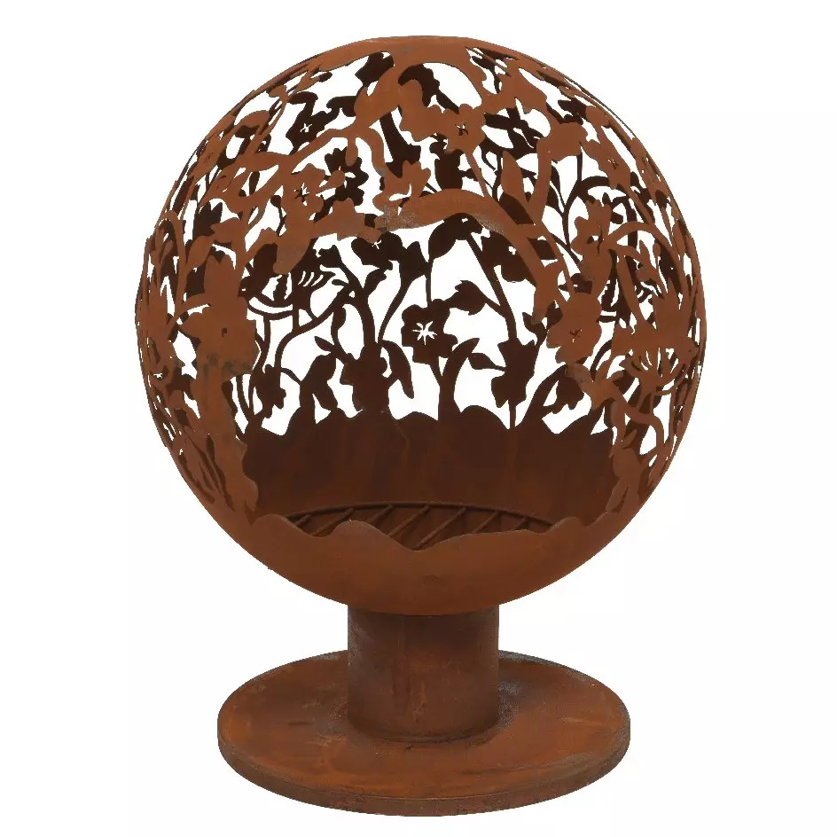 Feuerschale Ajourée Rostbraun 3