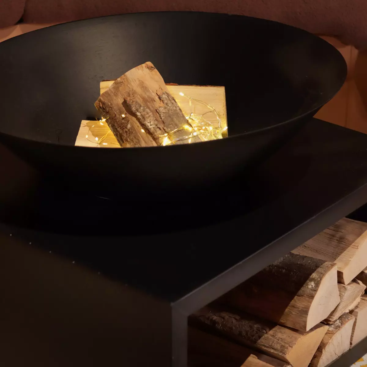 Feuerschale Moderna Schwarz