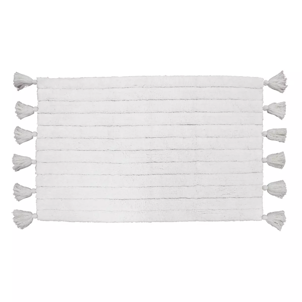 Tapis de bain (80 cm) Minatis Blanc 3