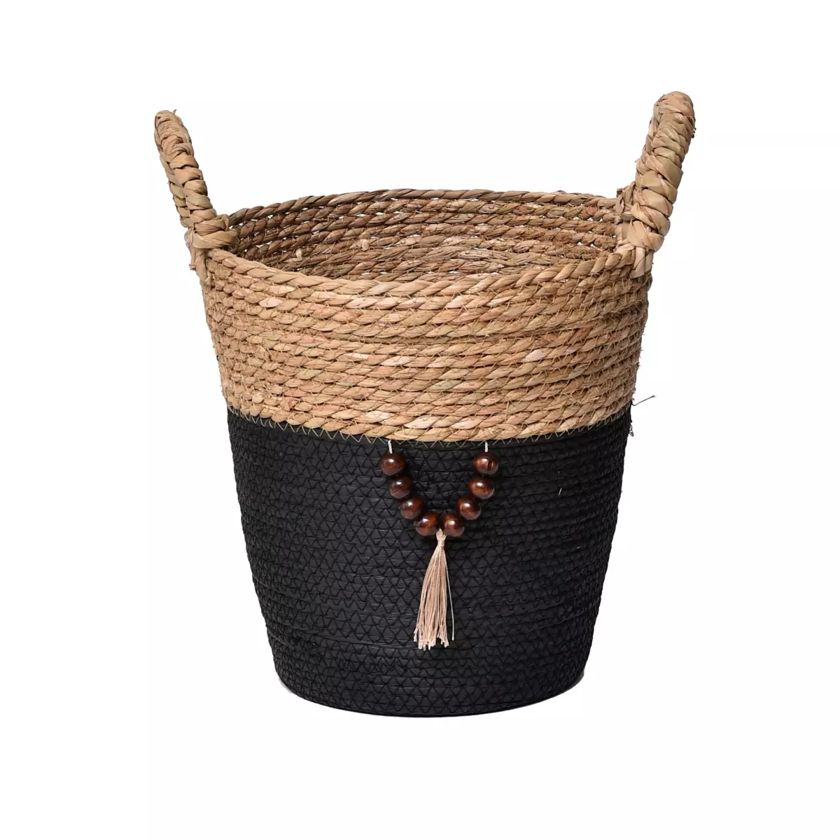 Set van 3 wasmanden (H45 cm) Jya Zwart