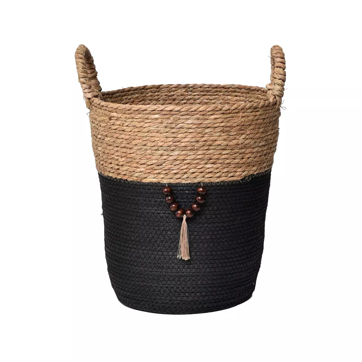 Set van 3 wasmanden (H45 cm) Jya Zwart