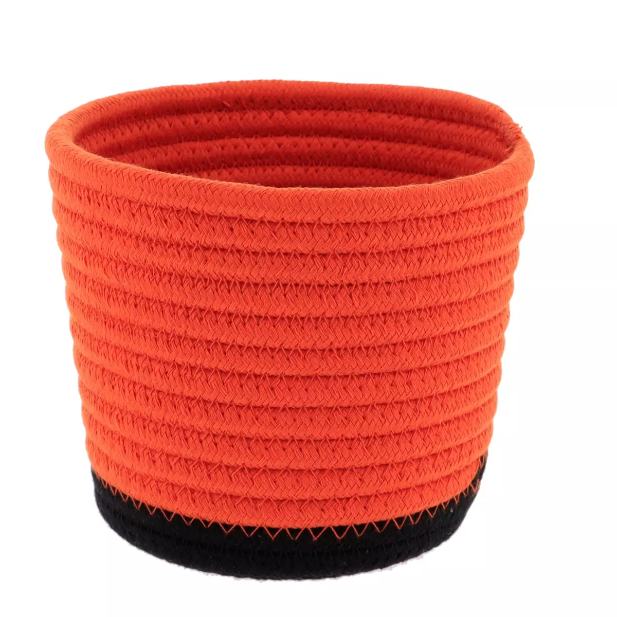 3er Set Körbe Black Line Korallenrot/Schwarz 2
