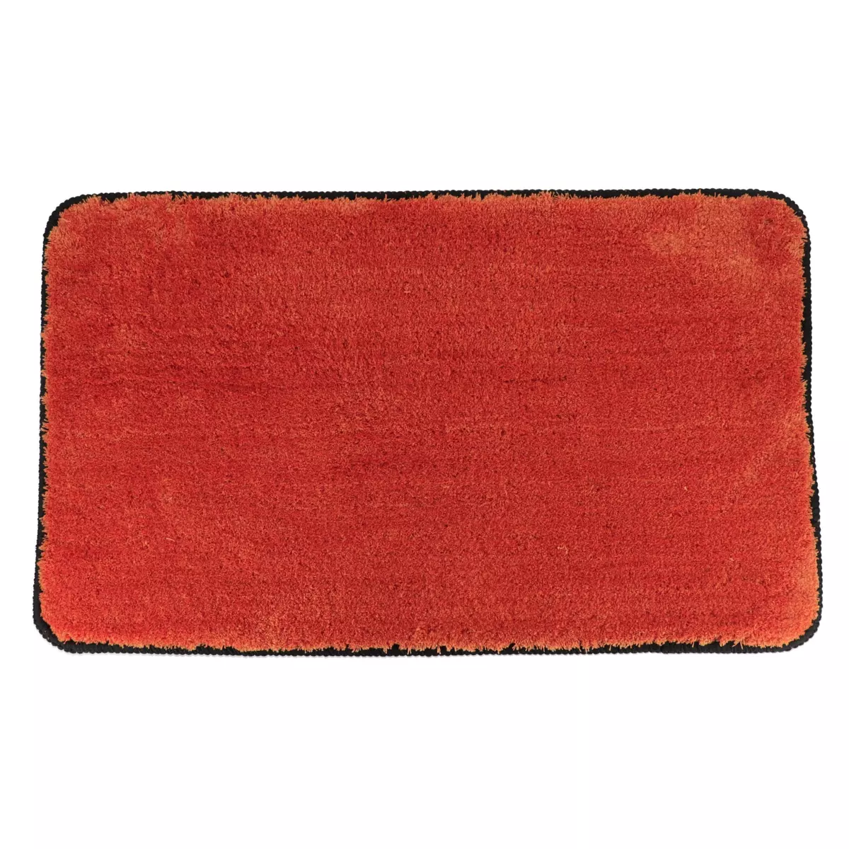 Rutschfeste Badematte (75 cm) Black Line Terrakotta / Schwarz 1