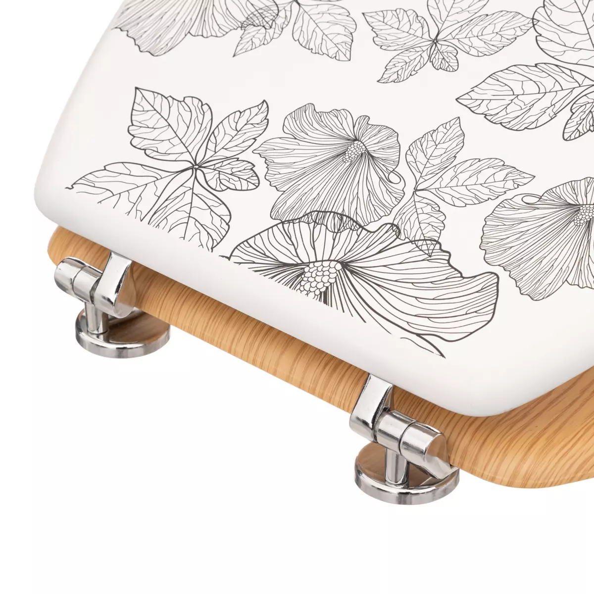 Abattant WC Blackflora Blanc 3