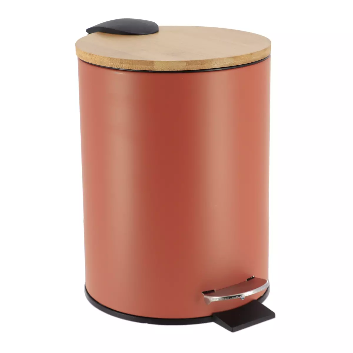Pattumiera a pedale con freno di caduta Timeless Terracotta 1