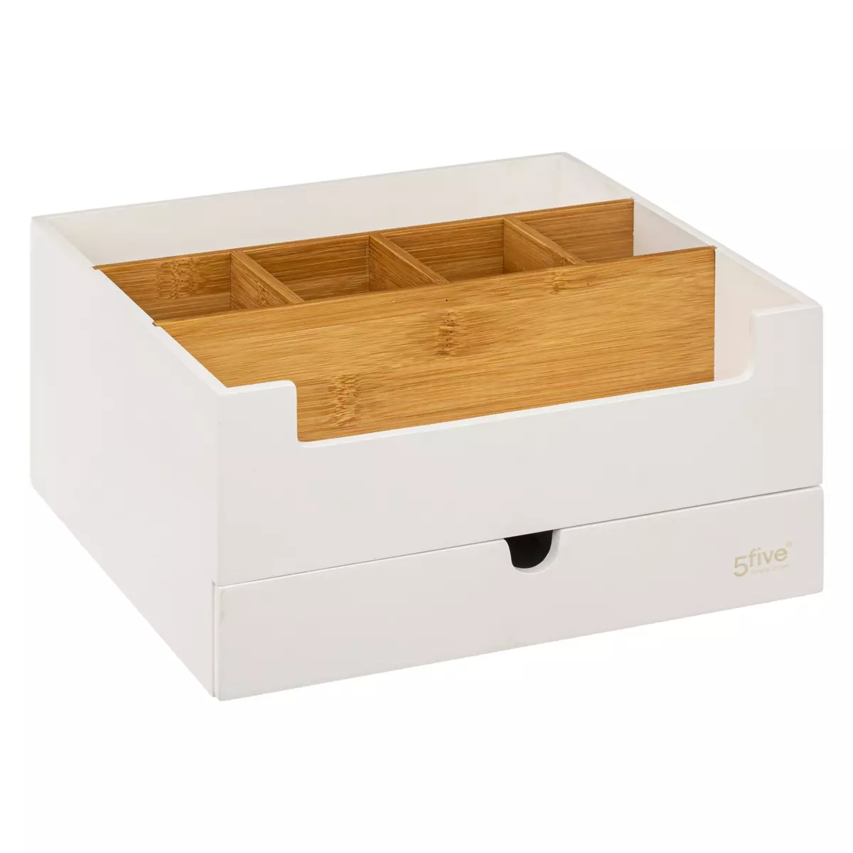 Organisateur de maquillage 1 tiroir Natureo Blanc 2