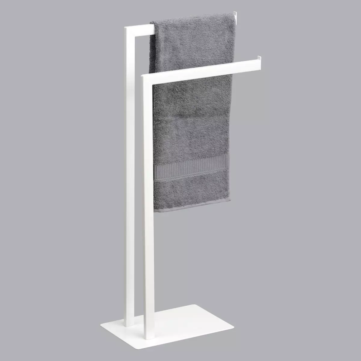 Merriway BH04788 Ganci Per Binari Portafoto - 10 Pezzi, Finitura Ottone Anodizzato Bianco