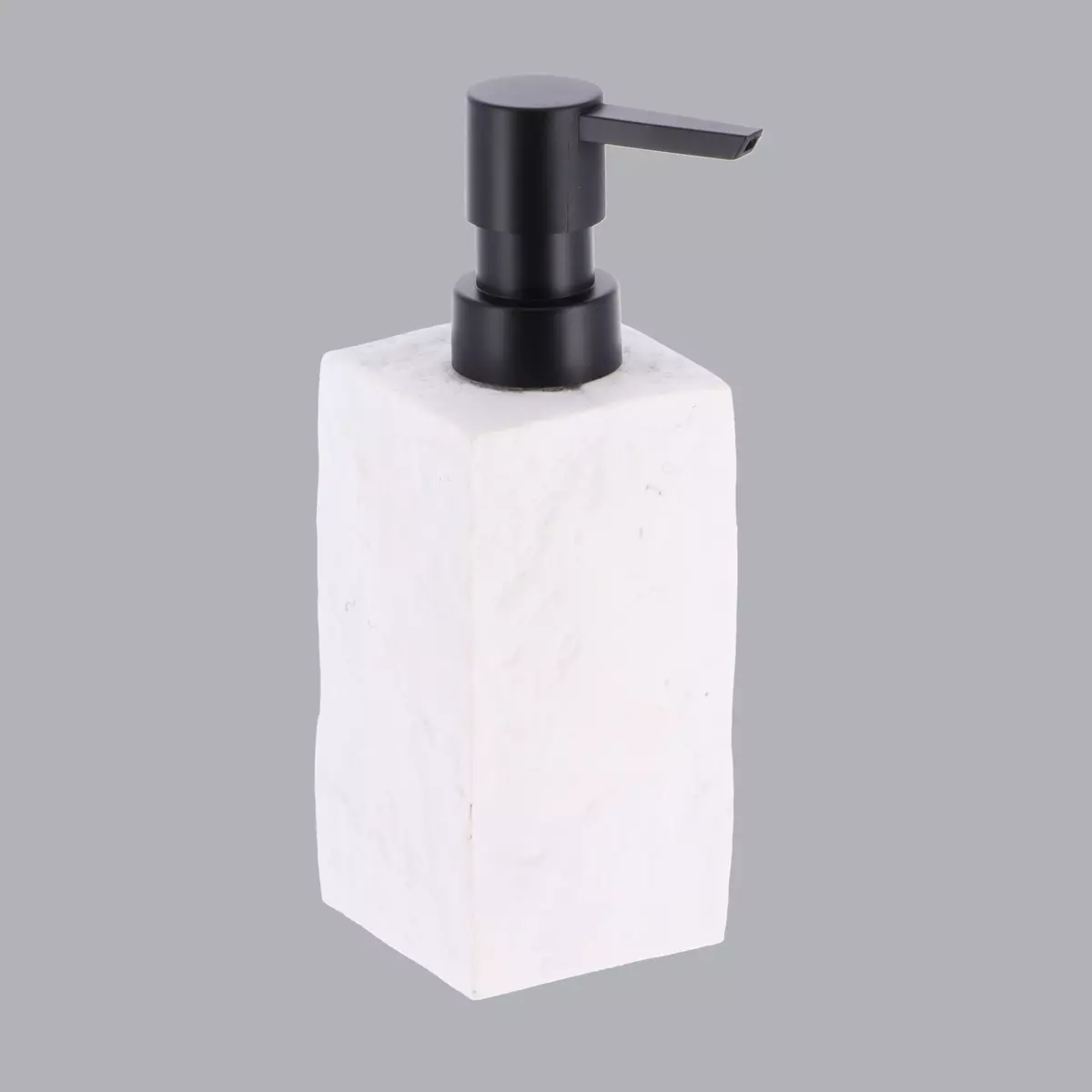 Juego de accesorios de baño  Efecto piedra Blanco 2
